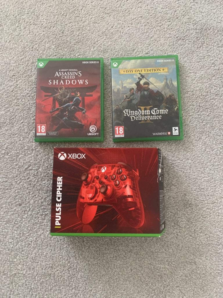 Xbox Series X games and Controller