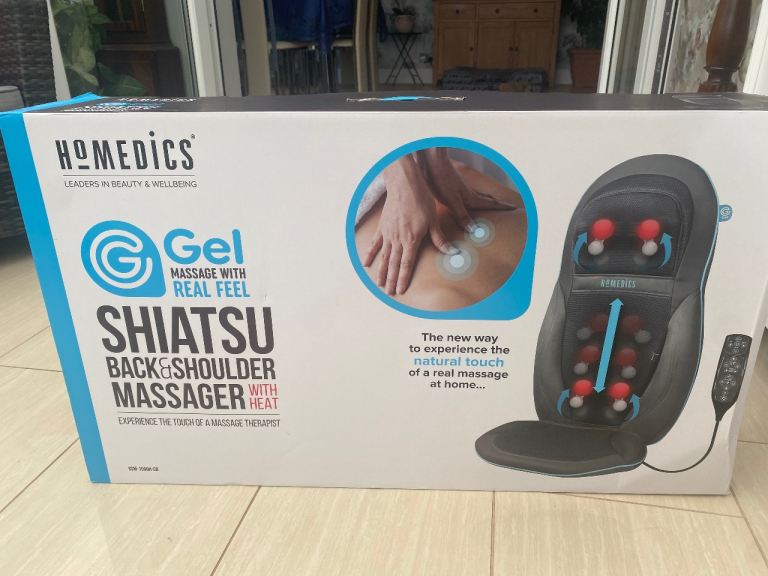 HoMedics Gel Shiatsu Back and Shoulder Massager