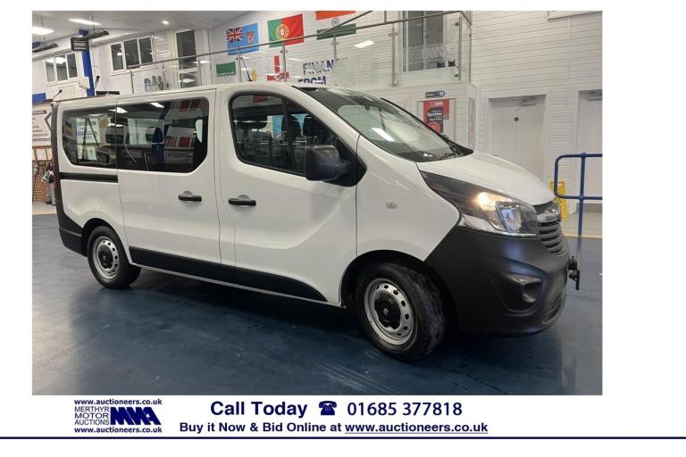 2016 Vauxhall Vivaro 2900 COMBI 1.6CDTI ECO S/S 95PS 9 SEAT SWB MINIBUS (EURO 6) --------------- ...