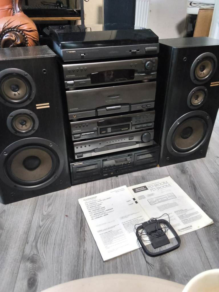 PIONEER Midi Hi-FI SYSTEM JAPAN 1990S-FULL WORKING