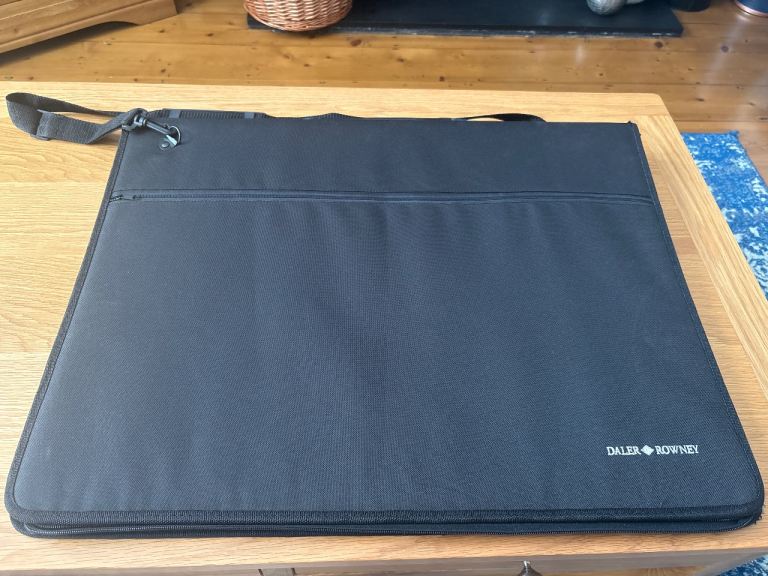Daler-Rowney A3 Art Portfolio Case – Black, Good Condition