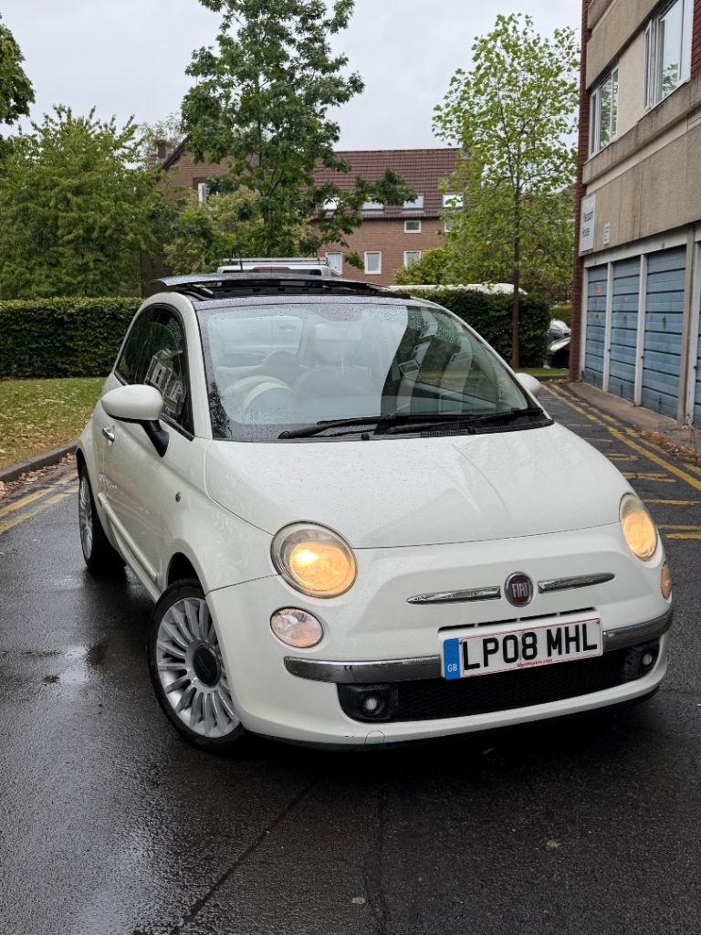 Fiat, 500, Hatchback, 2008, Manual, 1248 (cc), 3 doors