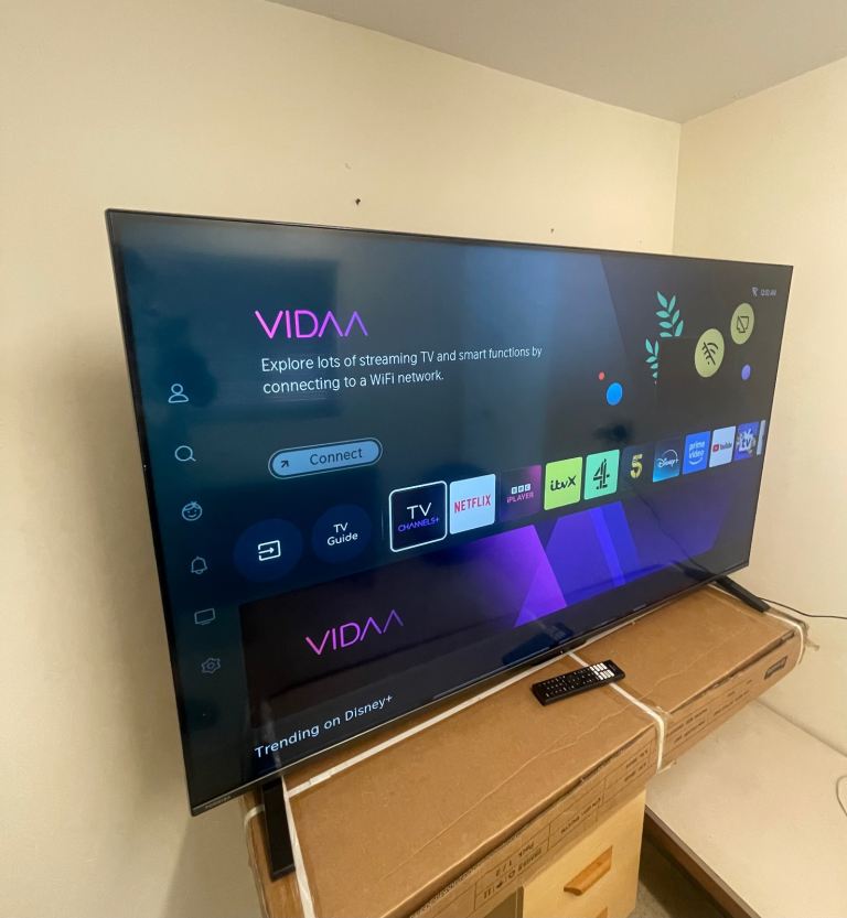 65” Toshiba 4k ultra smart freeview tv
