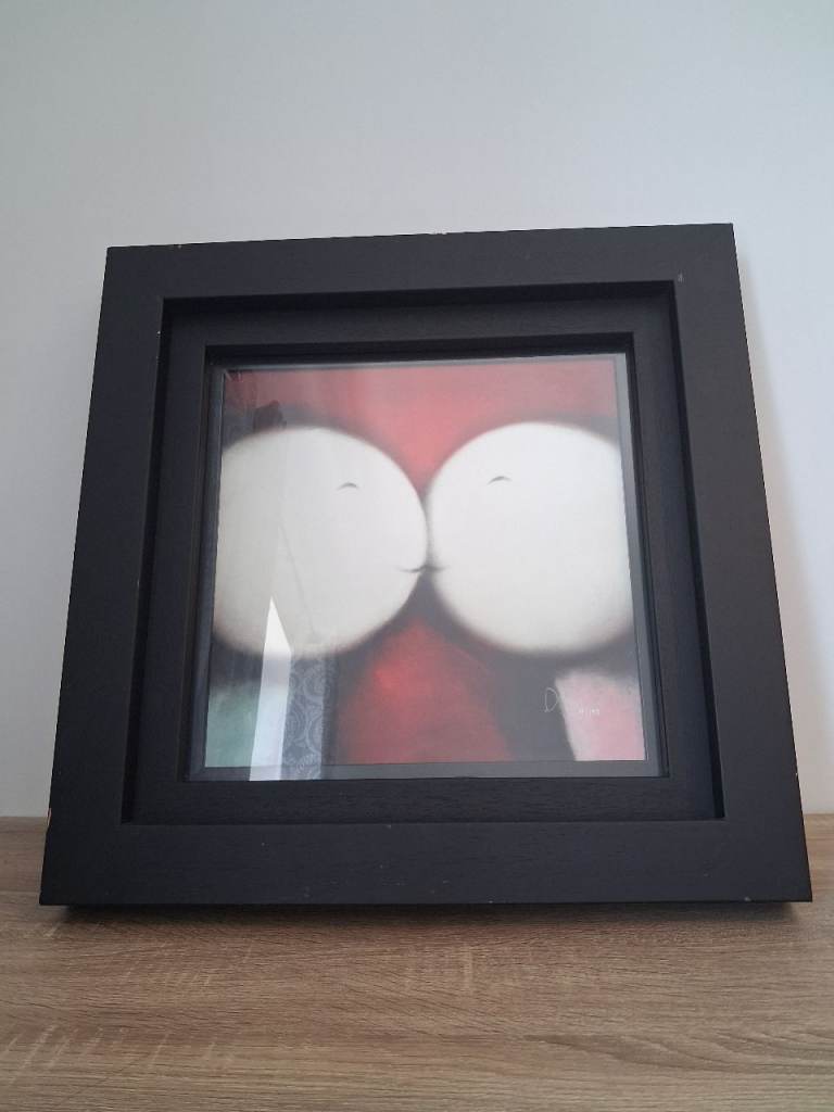 Doug Hyde 'A Big Kiss' Original Print Signed