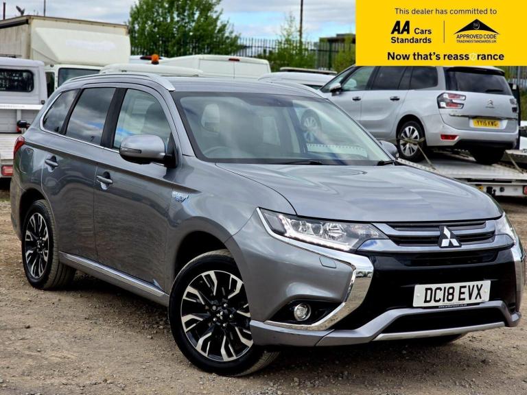 2018 Mitsubishi Outlander 2.0h 12kWh 4h SUV 5dr Petrol Plug-in Hybrid CVT 4WD Euro 6 (s/s) (200 p...