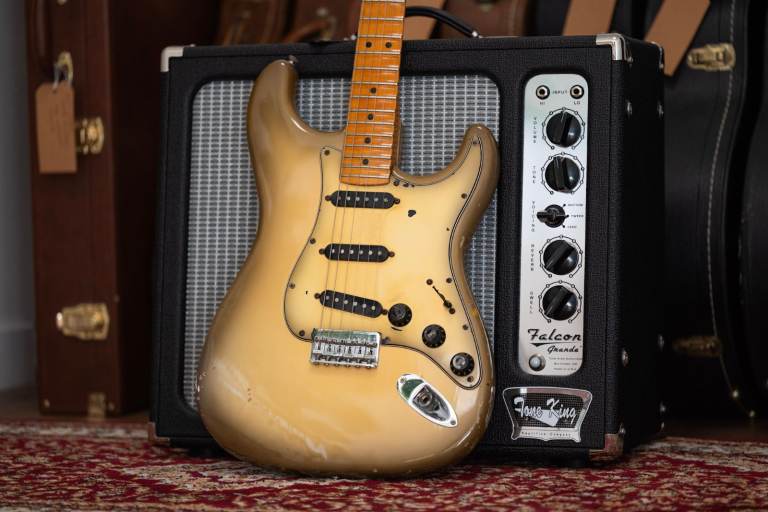 1979 Fender USA American Hardtail Stratocaster in Antigua Burst