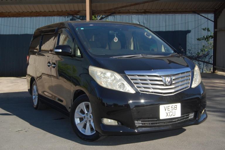 TOYOTA ALPHARD 350G L PACKAGE 7 SEATS 2008 Petrol Automatic in Black