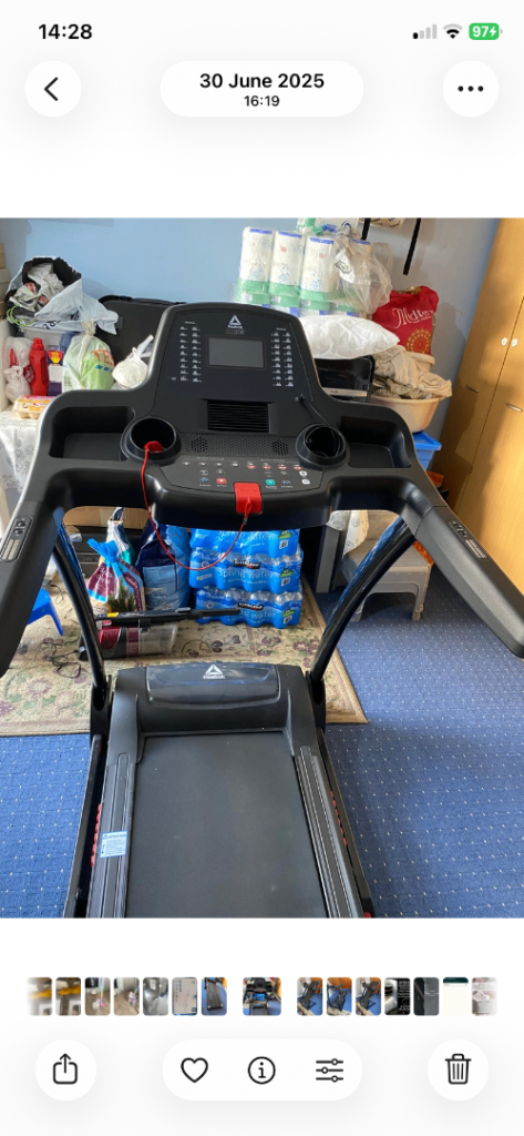 Reebok treadmill 