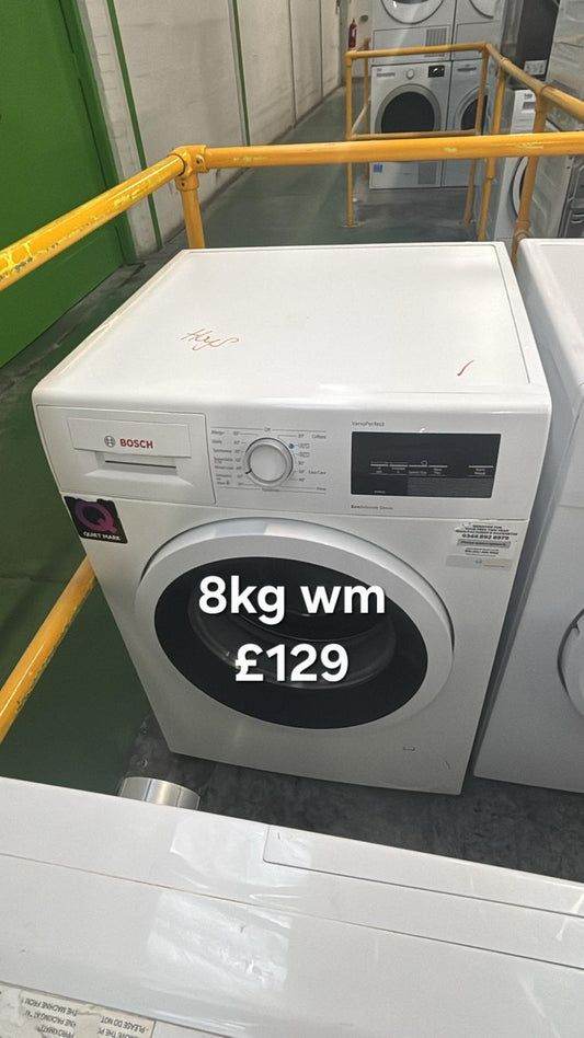 Bosch 8kg washing machine 🌟 Free Delivery 🌟 120 Days Warranty 🌟 