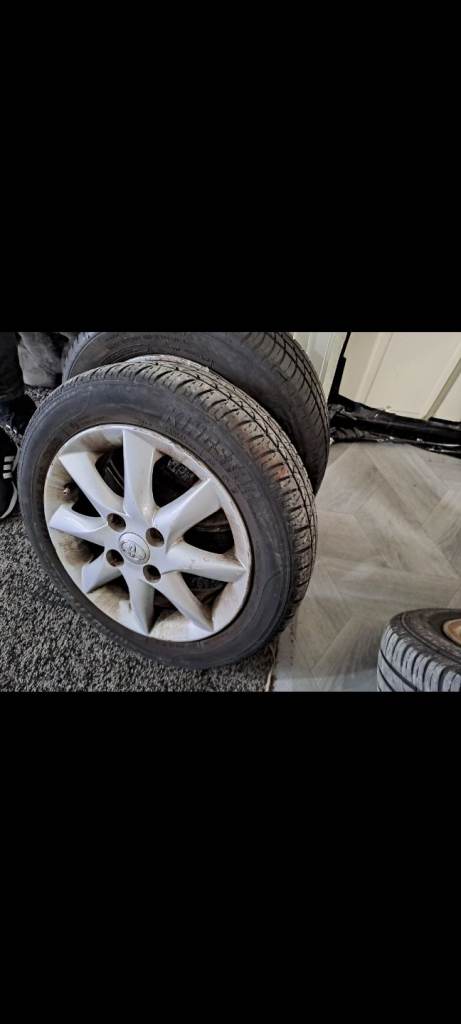 Alloy Wheel  with tyres on 4x