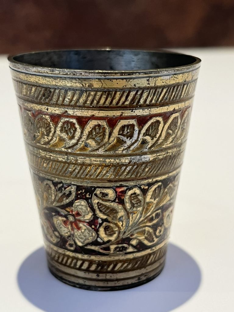 Vintage Brass little Indian cup. 