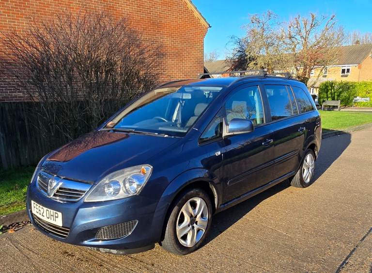 Vauxhall, ZAFIRA, MPV, 2012, Manual, 1598 (cc), 5 doors