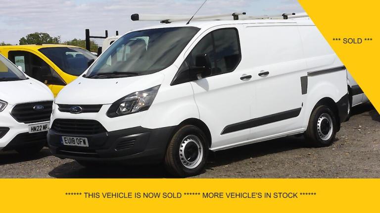 2018 Ford Transit Custom 290 L1 SWB WITH ONLY 29.000 MILES,AIR CONDITIONING,DEAD LOCKS,ROOF RACK ...