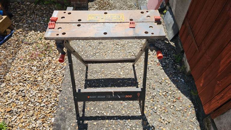 Black & Decker Workmate Black & orange 170mm Multi-function Workbench