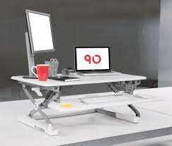 Yo-Yo DESK® 90 Dual Monitor Standing Desk Converter