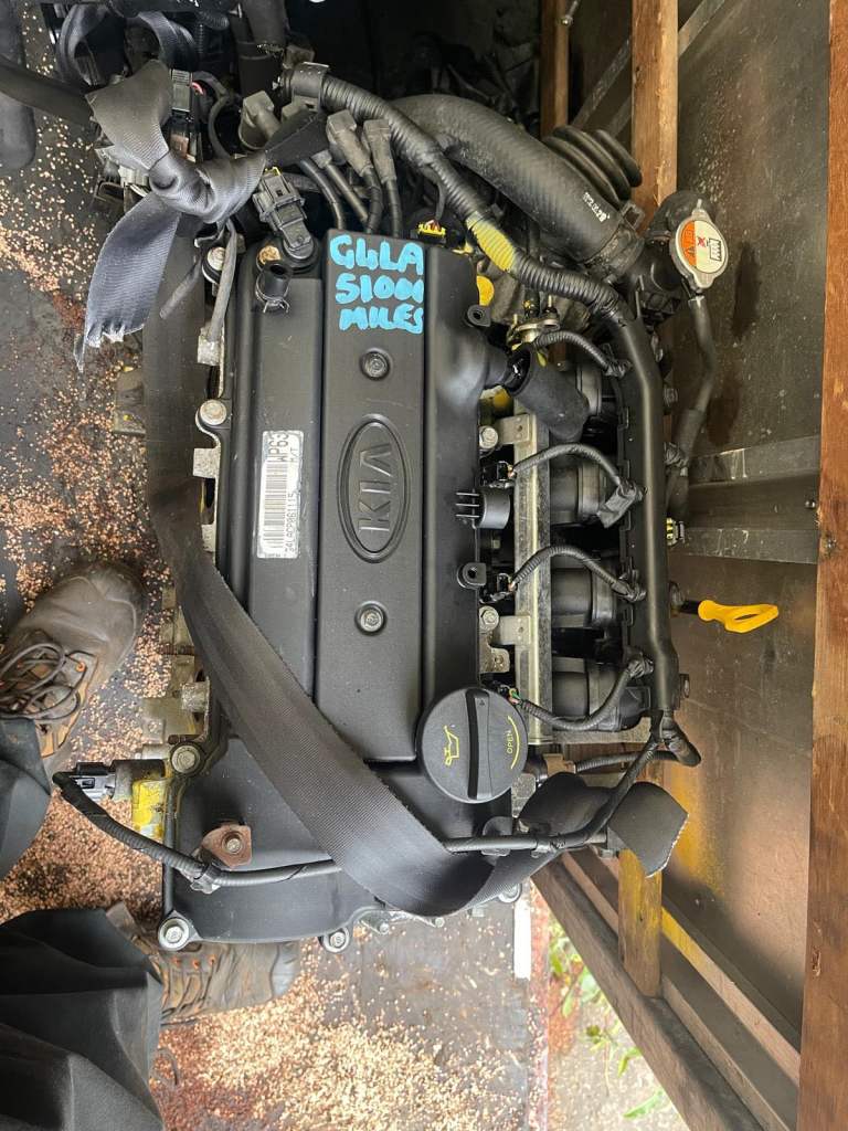 Kia / Hyundai 1.2 16v engine code G4LA 51000 miles