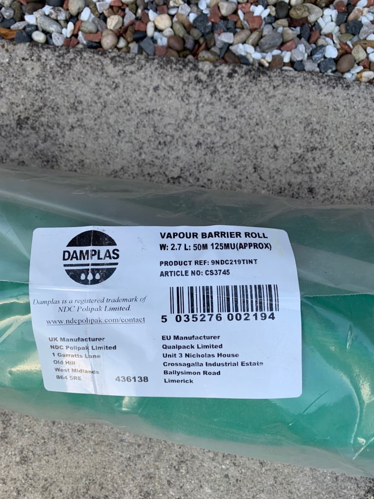 image for Damplas Vapour Barrier Roll