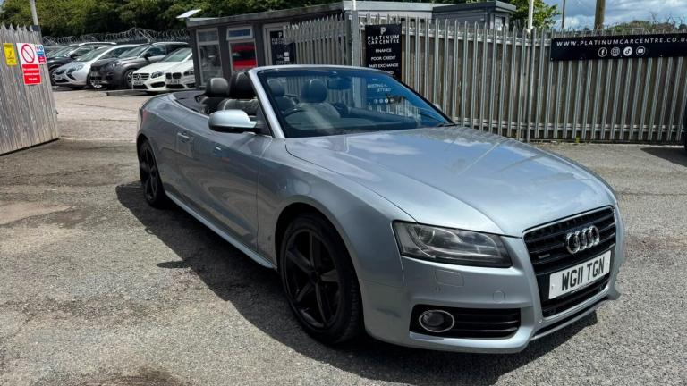 2011 Audi A5 TDI QUATTRO S LINE Convertible Diesel Automatic