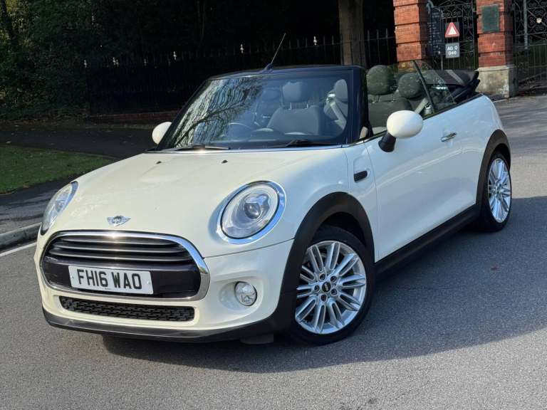 2016 MINI Convertible 1.5 Cooper 2dr CONVERTIBLE PETROL Manual
