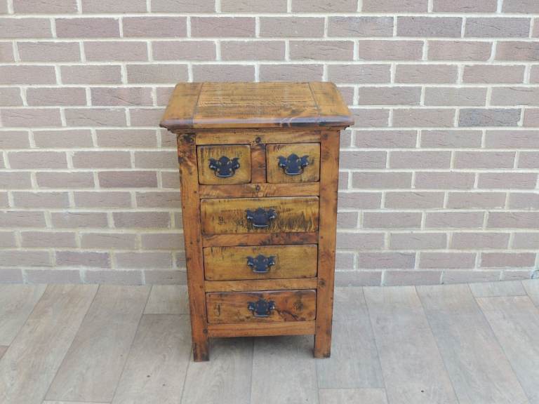 Compact Mango Chest of Drawers (UK Delivery)