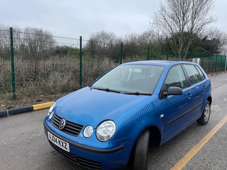 VW POLO 1.2 S 04 REG BLUE 5 DOOR MOT JUNE 9TH 2026 SERVICE HISTORY LOW INSURANCE 48+MPG