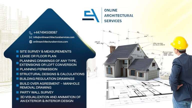 Architectural Services/ Planning Applications/ Drawings/ Extension/ Loft Design/ Structural Engineer