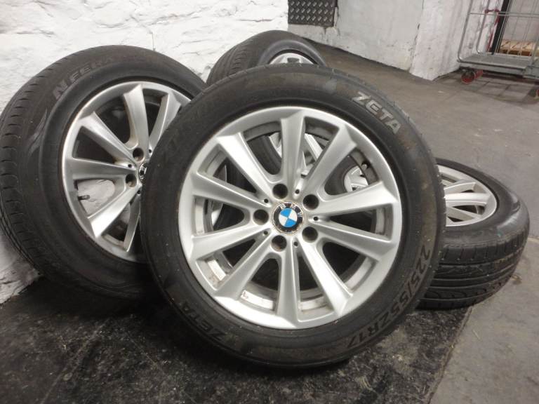 BMW F10 F11 F07 5 Series 17" Alloy Wheels with Tyres