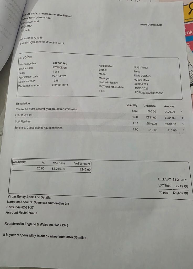 2021 Iveco Daily 2.3 Recovery Truck Car Transporter Chassis Cab LWB CHASSIS CAB Diesel Manual