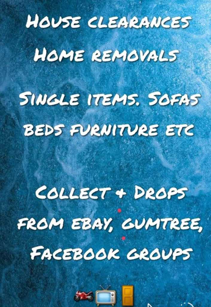 House clearance pick up delivery service 