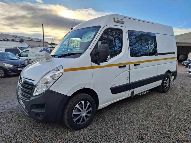 VAUXHALL MOVANO 2.3 CDTi 3500 White Manual Diesel 2018