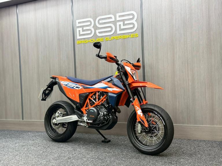 2023 23 KTM 690 SMC R ABS - WINGS EXHAUST - JUST 1755 MILES  