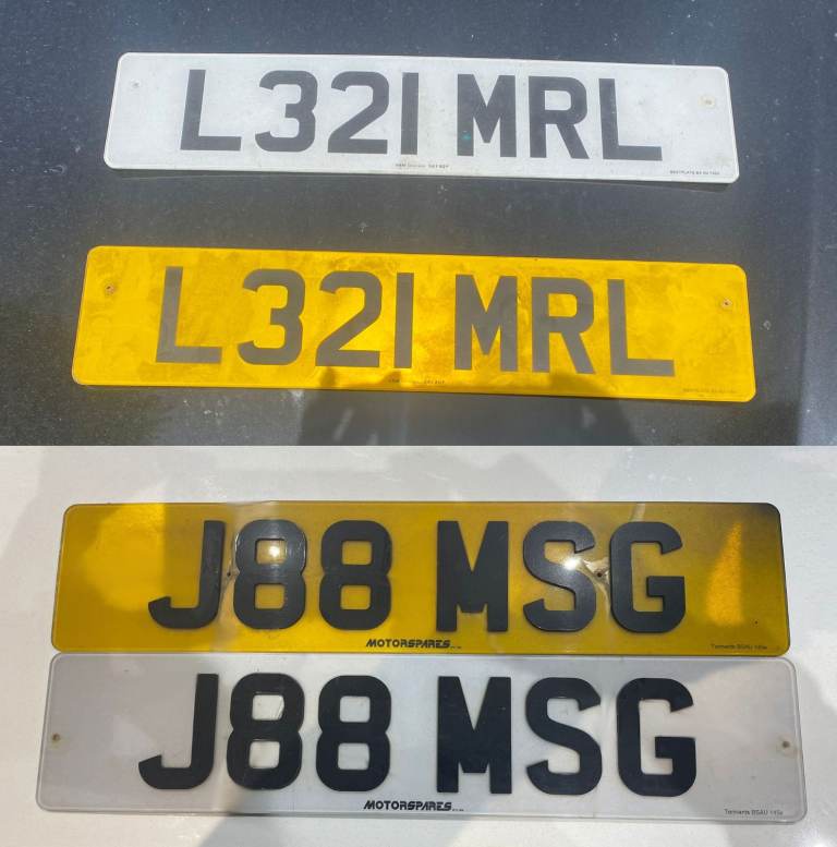 Private plates