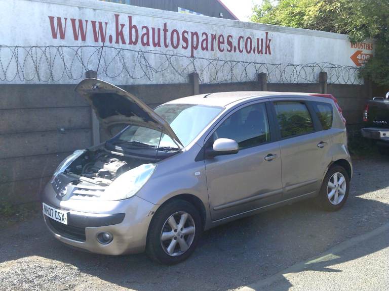 breaking for spares nissan note 2007 1.4 p