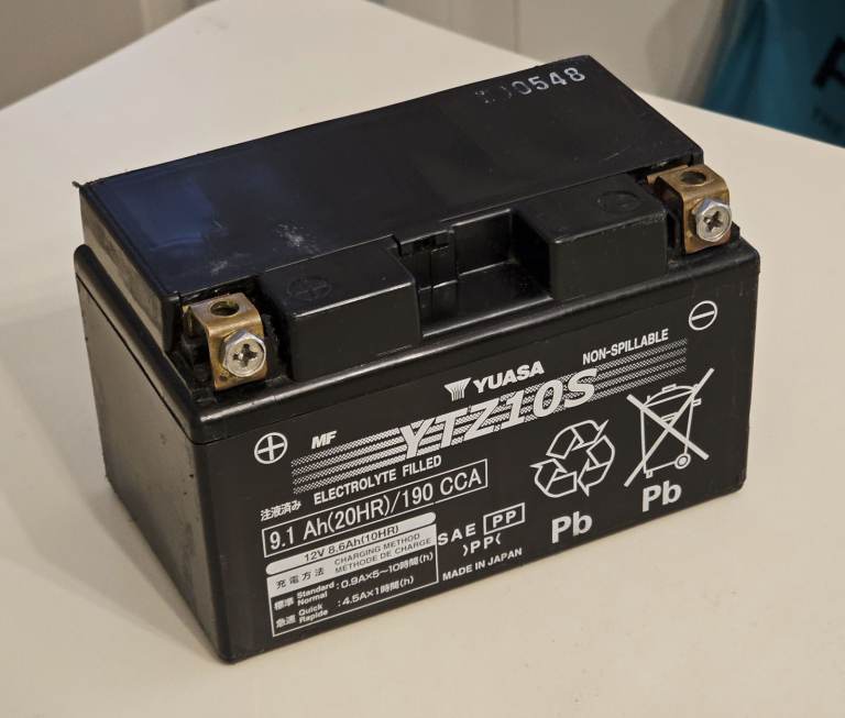 Yuasa YTZ10S Motorcycle Battery