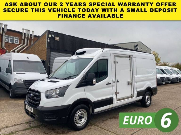2023 23 FORD TRANSIT 2.0 TDCI T350 LEADER ECOBLUE L3 H2 LWB FRIDGE CHILLER L/ROO