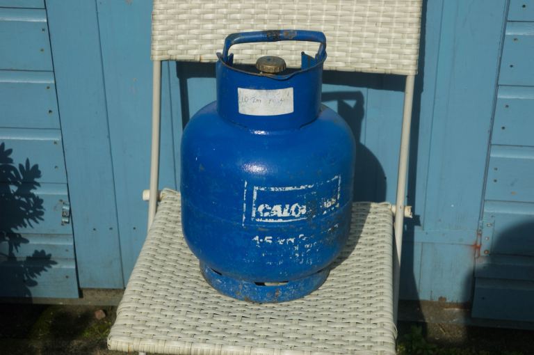 Calor Full and Empty bottles