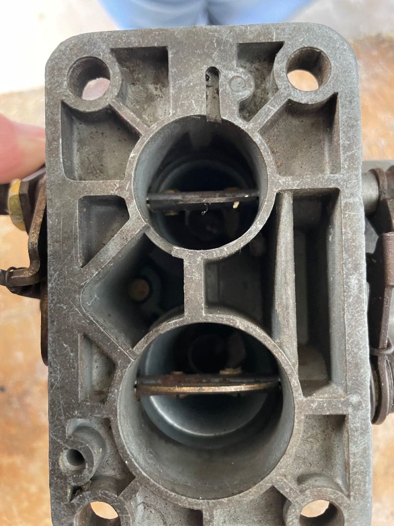 Webber carburettor 