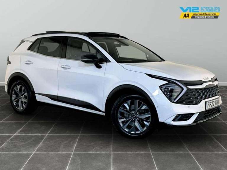 2022 Kia Sportage 1.6 h T-GDi GT-Line S Auto Euro 6 (s/s) 5dr Automatic SUV Hybrid Automatic