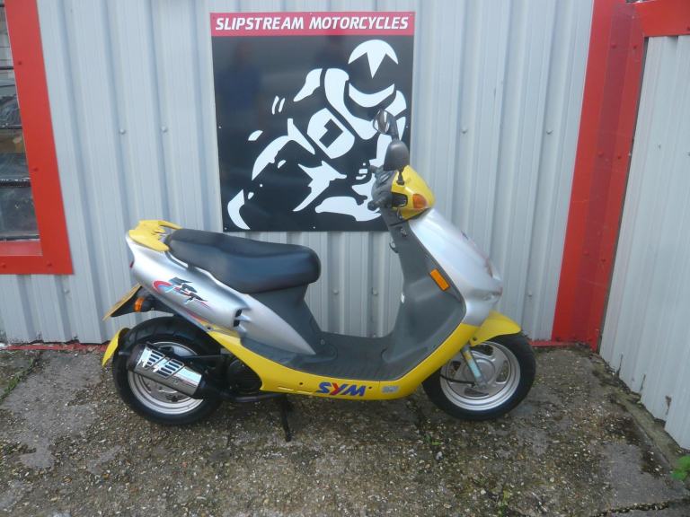 Sym Jet 50 SCOOTER 2 STROKE LEARNER LEGAL X R JOG VISION RR STREET 125 ECHO 