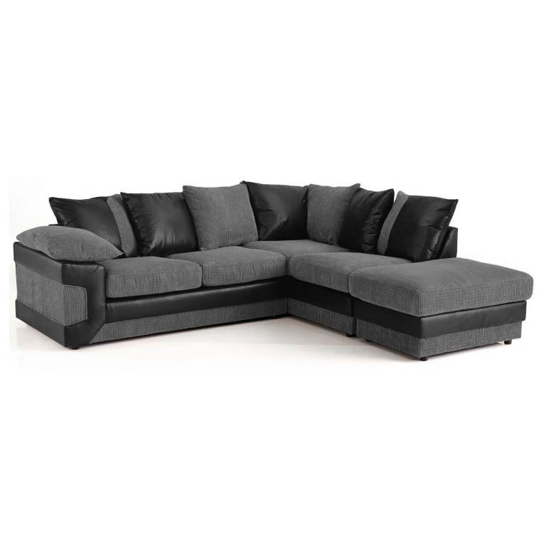 Stylish Dino 3 2 Seater Sofa L Shape Sofa With Cushion 