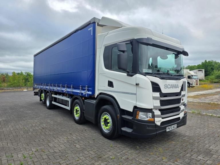 2021 Scania G410 8X2 Rear Lift Steer 30ft curtainsider