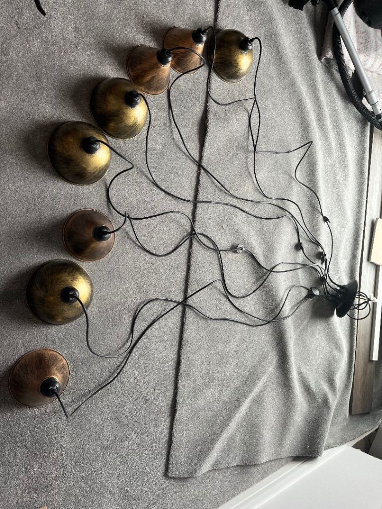 image for Spider light 8 arm pendant light