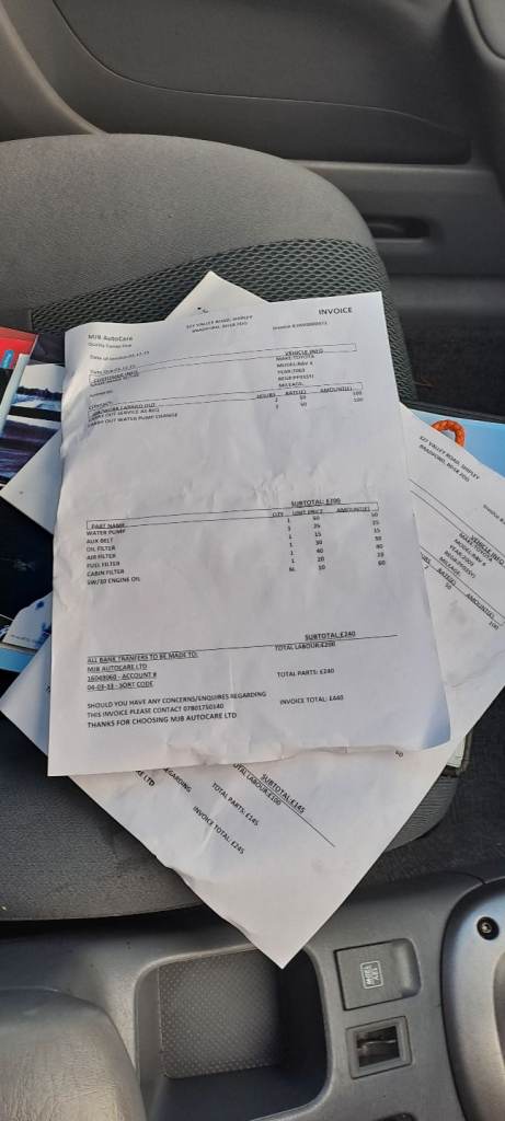 Toyota, RAV 4, Estate, 2003, Manual, 1998 (cc), 5 doors