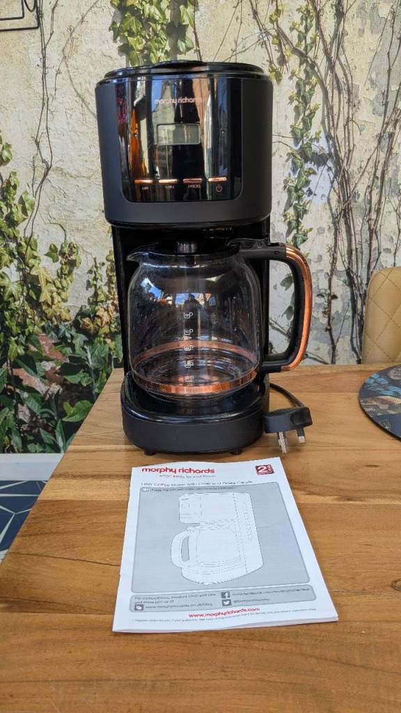 Morphy Richards coffee machine 