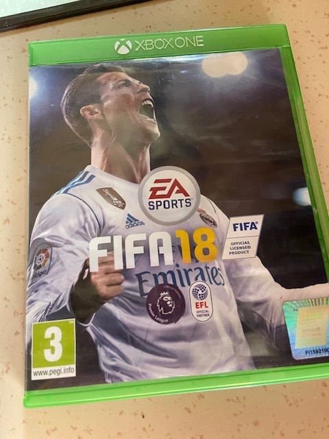 Fifa football game for Xbox 2018 edition