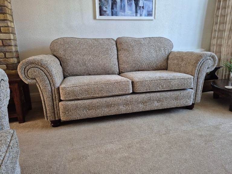 Sofa and chair.