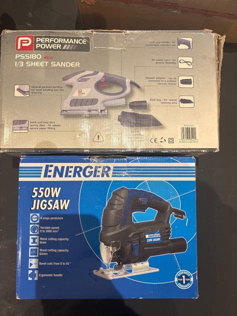 Jigsaw and sander hand power tool 