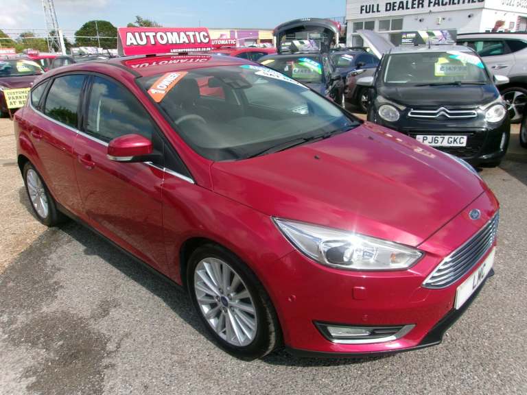 2016 Ford Focus 1.5T EcoBoost Titanium X Hatchback 5dr Petrol Auto Euro 6 (s/s)