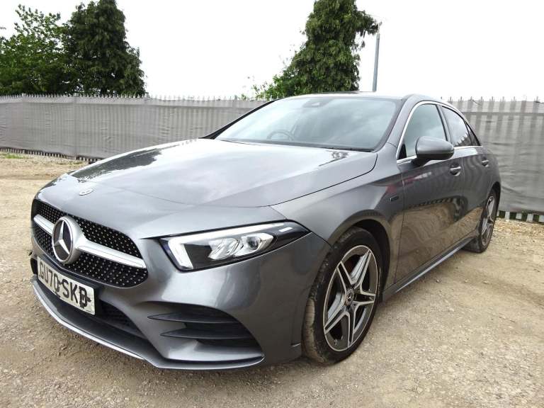 2020 70 REG MERCEDES BENZ A CLASS A250E AMG LINE HYBRID AUTO DAMAGED SALVAGE