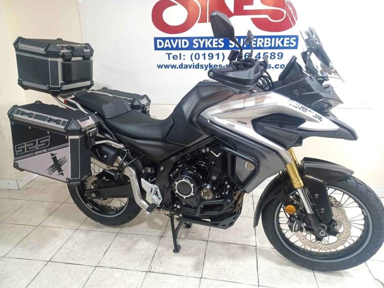 Voge DS 525 X ADVENTURE 25-REG ONLY 995 MILES WITH LUGGAGE £4999.OTR